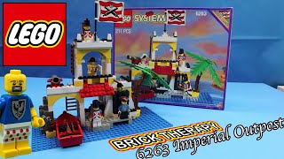 Vintage LEGO Pirates set 6263 Imperial Outpost - Build and Review