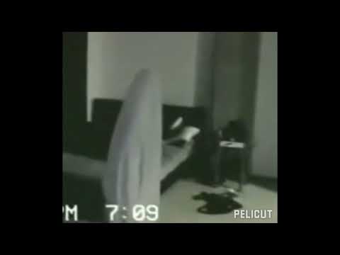 Brave man knocks out ghost (shocking)