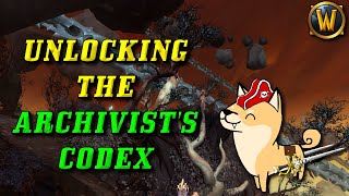 Unlocking the Archivist's Codex rep in 9.1 (Conduit Upgrades, Sockets, Domination Gear and more!)