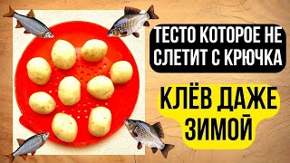 Тесто Для Рыбалки, Которое Не Слетает С Крючка. На Него Клюёт Даже Зимой.