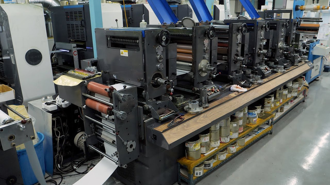 Процесс изготовления красочных наклеек. Удивительная корейская фабрика наклеек