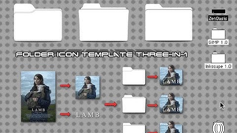 Create your own folder icons under 10 minutes! Folder Icon Tutorial with template