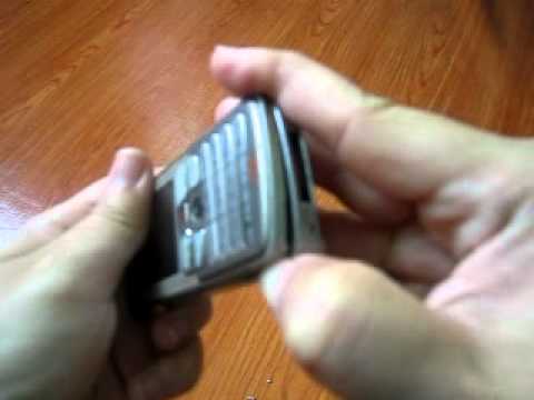 How to open or dismantle Sony Ericsson w700i casing