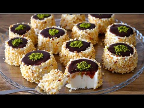 تحلية باردة سهلة وسريعة بدون بيض بدون فلان ولا كريما سريعة حضريها في دقائق راقية شكلا ومذاقا طوووب