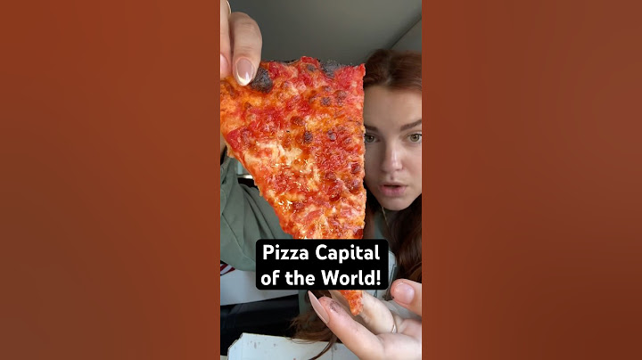 Everything I ate in the pizza capital of the world! #foodie #shorts #eating #pizza #foodreview