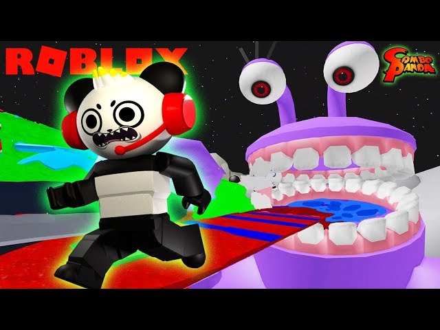 Escape Space Aliens Roblox Obby Let S Play With Combo Panda Youtube - the space obby beta roblox