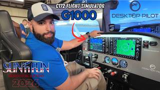 We Check Out Desktop Pilot's C172 Flight Simulator | G1000 | Sun n Fun 2026