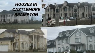 HOUSES IN CASTLEMORE BRAMPTON CANADA 🇨🇦