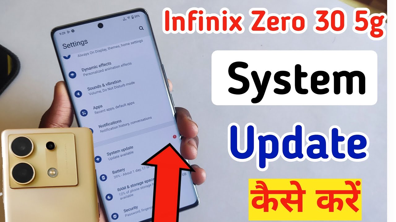 Infinix System Update how to system update Infinix Zero 30 5g / Infinix Zero 30 5g system ...