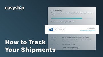 How to Track Your Shipments with Easyship | Easyship® for eCommerce