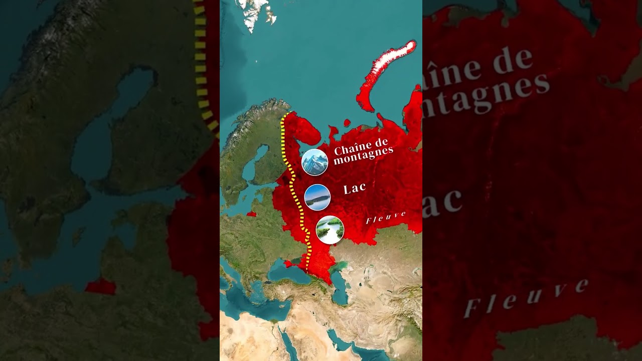 Pourquoi la Russie est presque impossible à envahir ? #russie #ukraine #france #europe