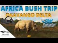MSFS | AFRICA BUSH TRIP | OKAVANGO DELTA #2 | VR in the TOP RUDDER 103 SOLO | PART 2