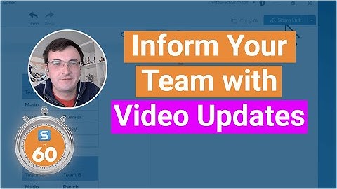Use Video to Update Your Team - Snagit in 60 Seconds