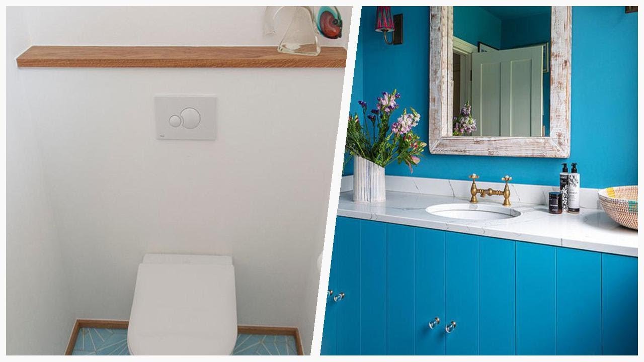 Transform Your Powder Room with Blue Floor Ideas | Designer CheatSheet