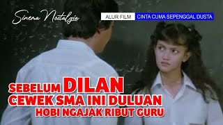 Terjerumus Pergaulan Bebas Efek kurang perhatian Ortu | Alur Film: Cinta Cuma Sepenggal Dusta (1986)