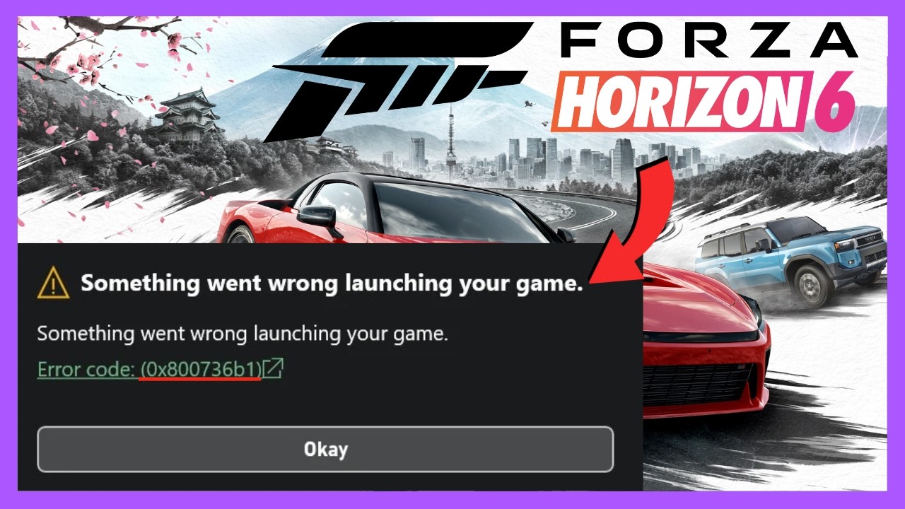Fix Forza Horizon 6 Something Went Wrong Launching Your Game Error