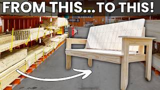 DIY Outdoor Furniture with Common Pine Lumber | Compilation