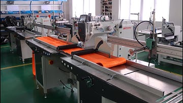 Fully automatic webbing slings sewing machine