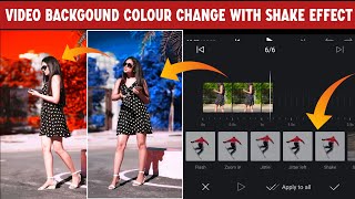 Video Backgound Colour Change With Shake Effect In Vn Video Editor | Shake Effect Video Editing screenshot 5