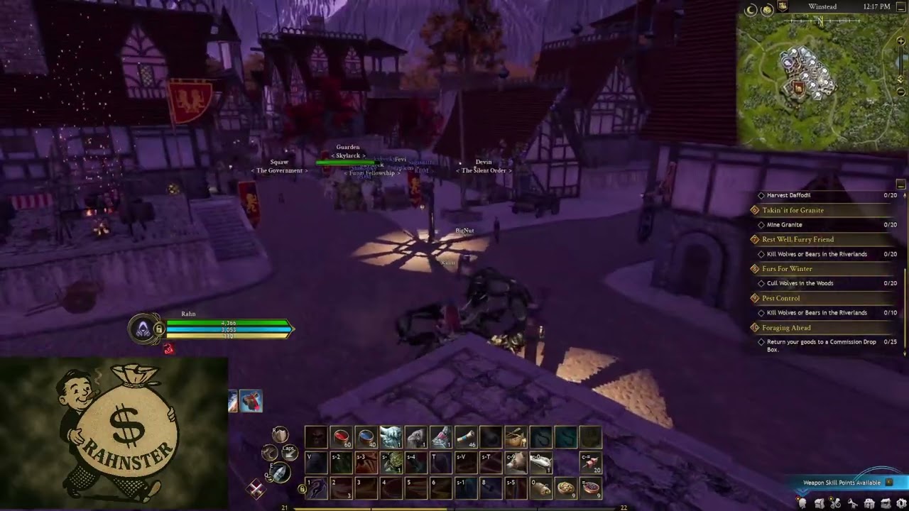 Ashes of Creation Solo guild=Mob Rogue 21+ Cleric Alt level 12+ 335hr+ vet! Gold Routes! (Part 1/2)