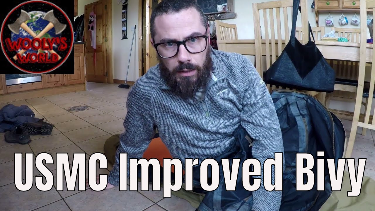 Bushcraft Bivy Bag USMC improved bivy system YouTube