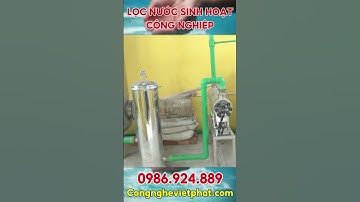 Công Trình Lọc Nước Sinh Hoạt Công Nghiệp Tại Vĩnh Yên, Vĩnh Phúc #shorts #locnuocsinhhoat
