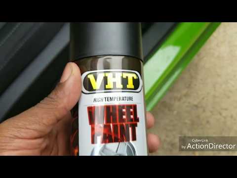 Scraped rim on curb? Do it yourself quick fix