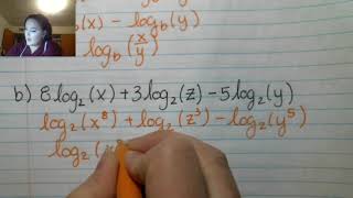 7.4 Properties of Logarithms: Part 1