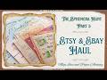✨ Ephemera Hunt for Junk Journals 🤍 Etsy + eBay Vintage Invoices, Ledger, Cigarette Cards & More!
