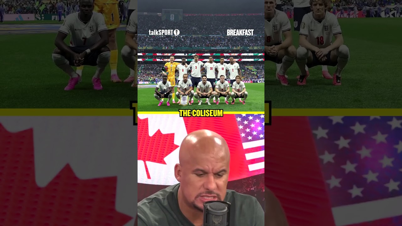 Gabby calls for every England fan to watch every minute of the game against Mexico this morning!