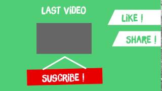 Free Outro Template | Sony Vegas 2017