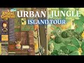 CREATIVE Half-URBAN Half-JUNGLE Island Tour! Animal Crossing New Horizons (Moon)