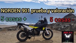 prueba y valoración de usuario de la husqvarna norden 901