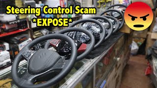 AFTERMARKET STEERING WHEELS & CONTROL SCAM ! INSTALL AFTERMARKET STEERING WHEEL IN SWIFT