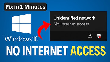 Onbekend netwerk geen internet oplossen Windows 10 (2025) - Stap voor stap