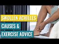 Swollen Achilles - Causes &amp; Treatment Exercise Guide