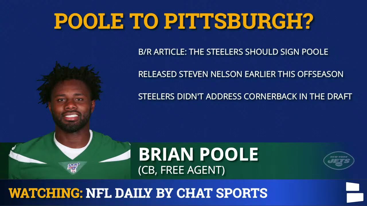 Pittsburgh Steelers Signing Free Agent CB Brian Poole? Latest NFL Free