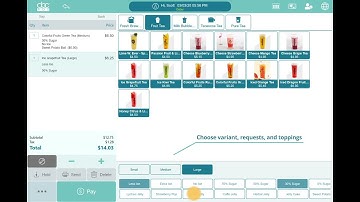 ABCPOS Xpress Cloud-based System - Ordering Process
