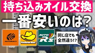 【その差４倍!?】持込オイルエレメント交換の工賃を実際に調べてみた【コペン】