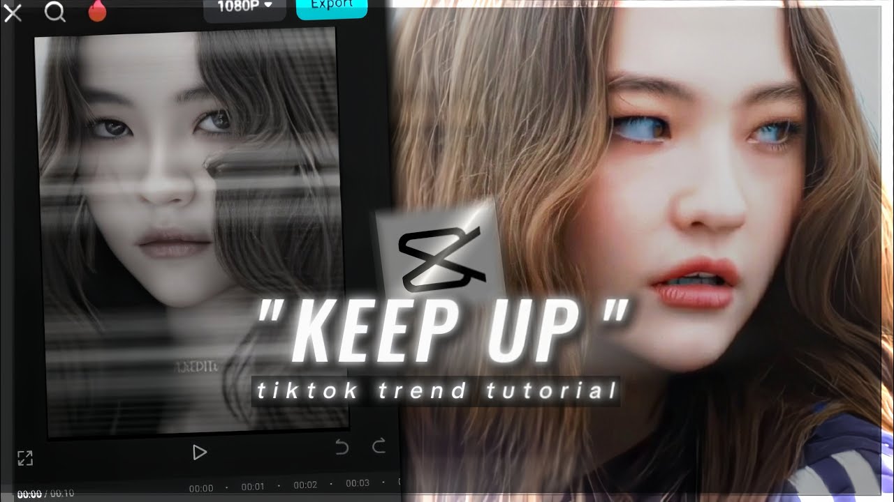 "KEEP UP" tiktok trend Capcut tutorial | AE like X and Y shake tutorial ...