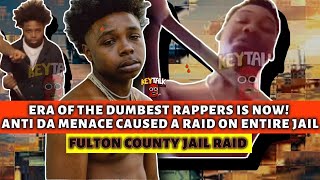 HE CAUSED A ENTIRE RAID at FULTON COUNTY JAIL! Anti Da Menace EViL CHUCKIE DOLL KNiFE PRiSON PICTURE