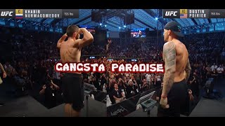 UFC 242: Face off Weigh-in Khabib Nurmagomedov vs. Dustin Poirier - Gangsta Paradise Staredown