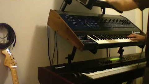 Oberheim OB-8 & Moog MicroMoog