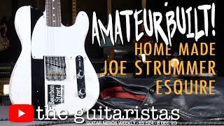 Our DIY Custom Shop ‘AmateurBuilt’ Joe Strummer Fender Esquire! 🔥 Review and Build Series Link 🎸