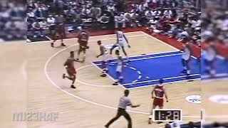 Michael Jordan Dominates without Efforts! (1991.05.10)