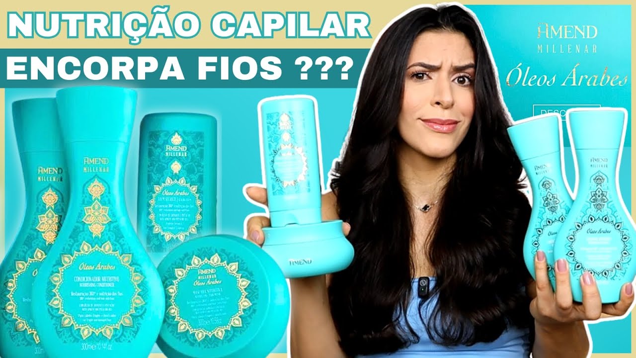 Reconstrução ou Nutrição? Teste Real da Linha Amend Óleos Árabes
