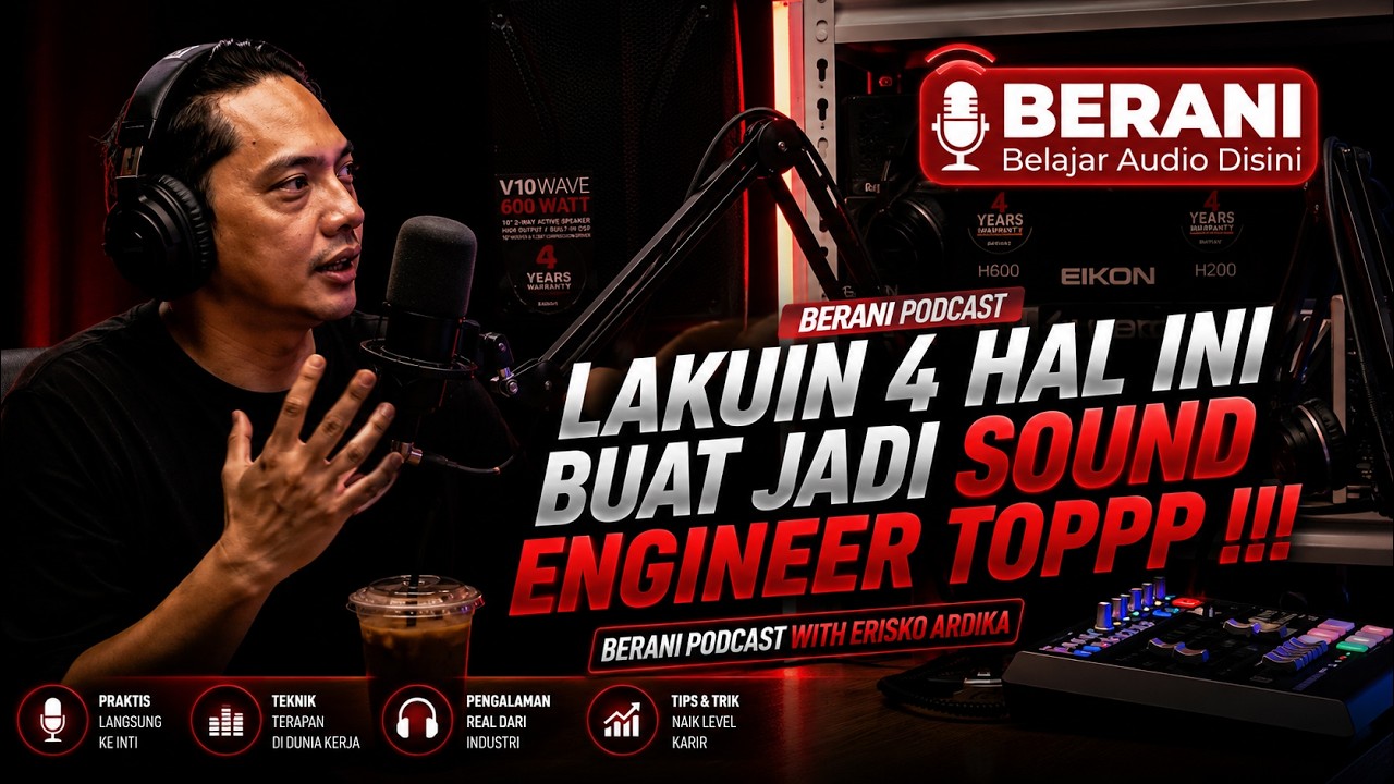 BERANI - Berbagi Cerita dan Tips Belajar Audio bersama ERISKO ARDIKA