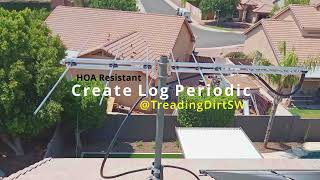 Create Log Periodic 2M To 23Cm Hoa Resistant Beam Antenna