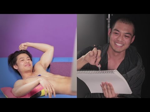 Best Friends Draw Each Other Nude