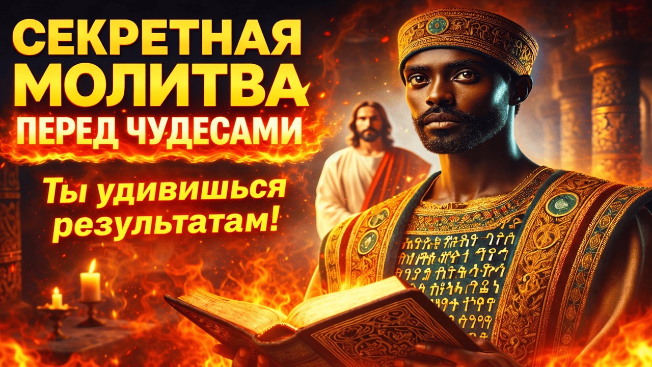 ЭТУ МОЛИТВУ Иисус читал ПЕРЕД ЛЮБЫМ ЧУДОМ. Хранится в одной-единственной Библии